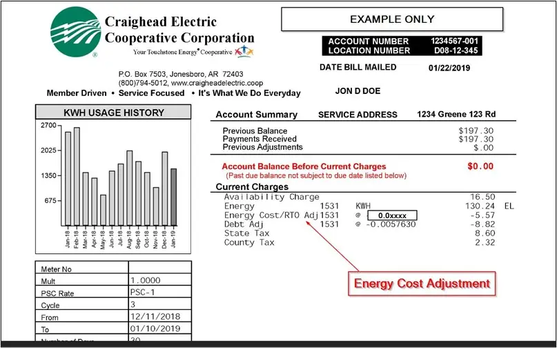 Read more about the article Energy Cost Adjustment to be spread out over nine electric bills