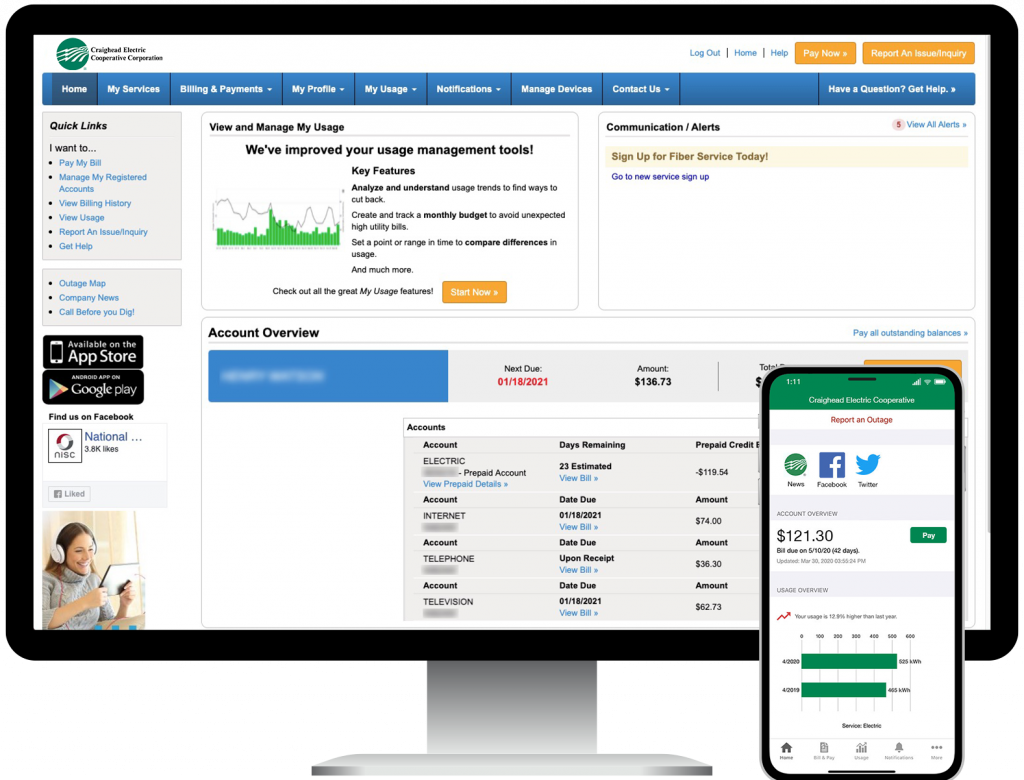 SmartHub Information Craighead Electric Cooperative, Inc.