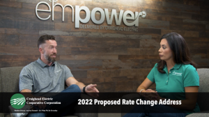 2022 proposed rate change address