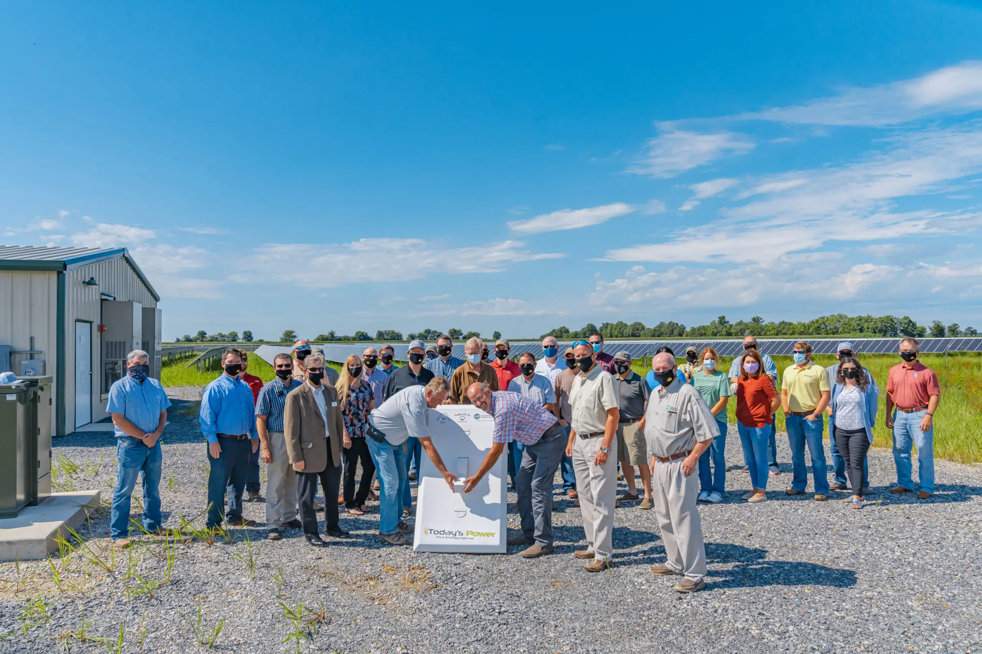 You are currently viewing First solar plus storage facility opens in NEA