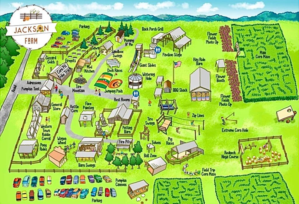 map of jackson farm