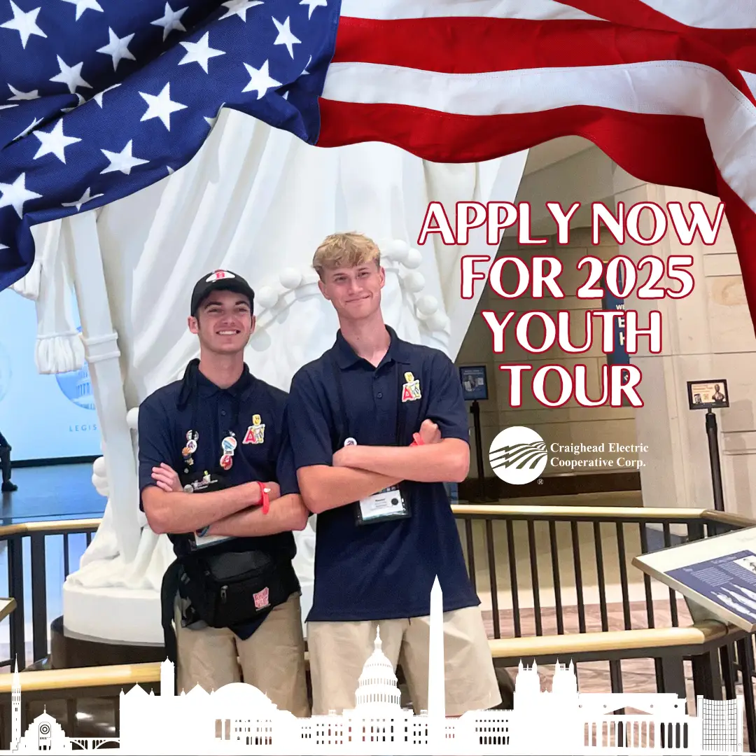 Read more about the article Apply for 2025 Youth Tour